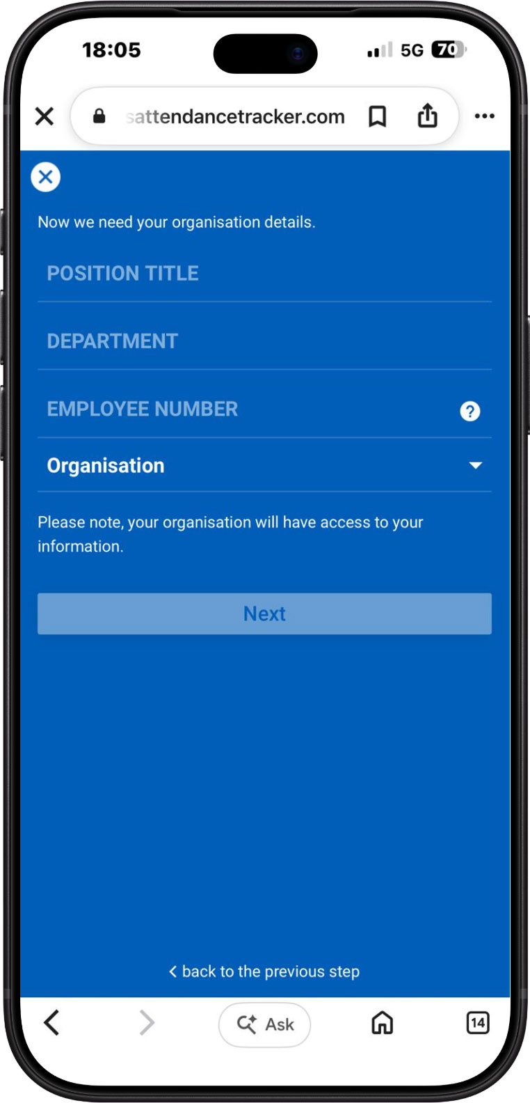 Position Title-Department-Employee Number-Organisation